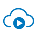 Icono descriptivo videoconferencia con Grabaciones en la Nube