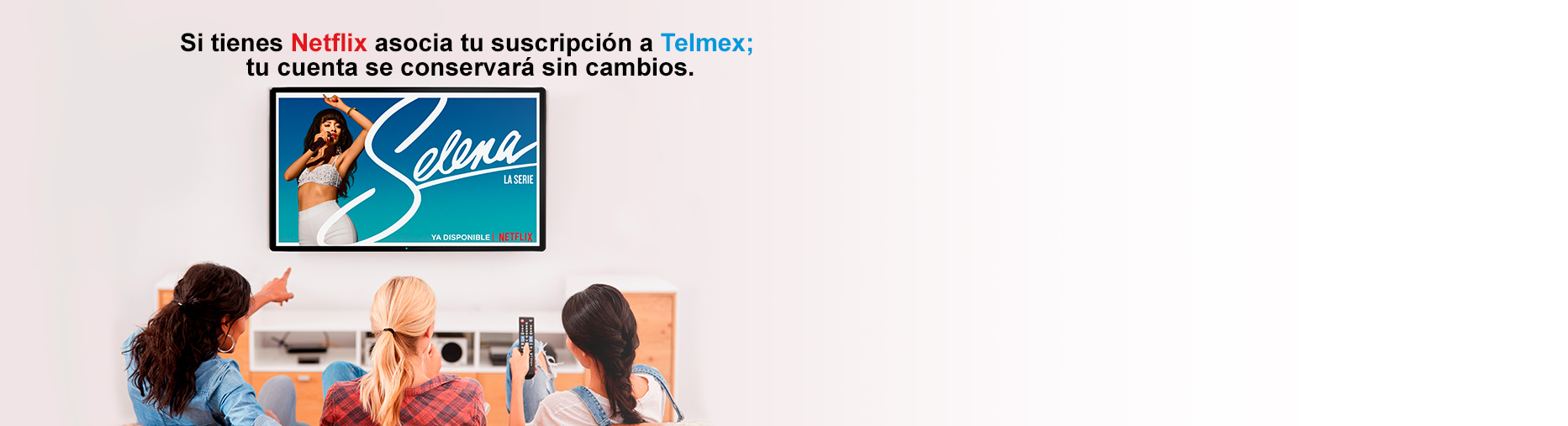 Teléfono e Infinitum para tu hogar.