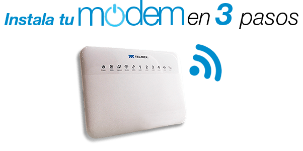 Modem telmex entrar