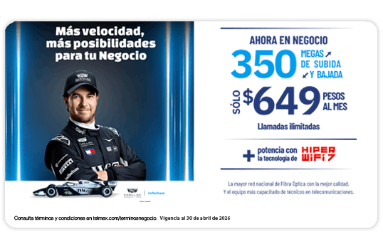 Infinitum exceso de velocidad con Fibra Óptica, En todos nuestros Paquetes, Netflix va por nuestra cuenta, 6 meses por el mismo precio.