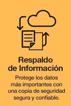 Respaldo de la información