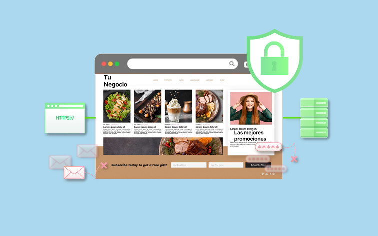 Imagen decorativa sobre certificado SSL