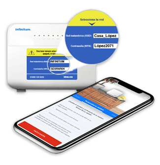 Personaliza tu módem en la App Telmex