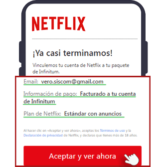 Paso 5 Confirma tu información