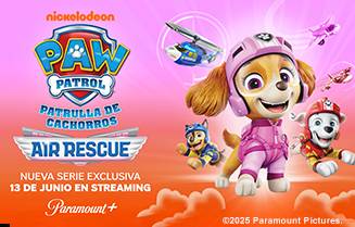 Paw patrol air rescue en Claro video con Telmex