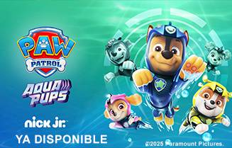 Paw patrol aqua pups en Claro video con Telmex