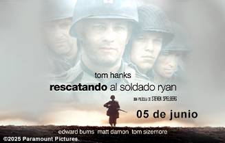 Salvando al soldado Ryan en Claro video con Telmex