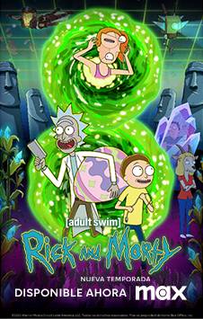 Rick & Morty en Max con Telmex