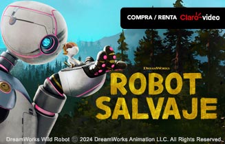 Robot Salvaje en Claro video con Telmex