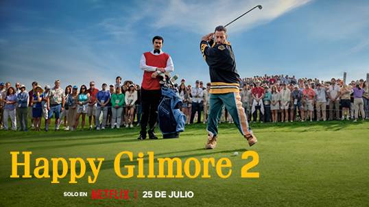 Happy Gilmore en Netflix con Telmex
