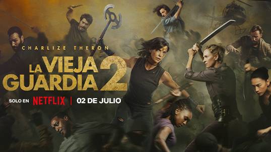 La vieja guardia 2 en Netflix con Telmex