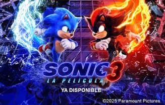 Sonic 3 la película en Claro video Telmex