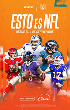 NFL en Disney Plus con Telmex