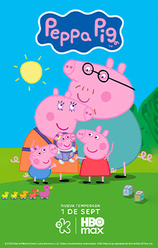 Peppa pig en HBO Max con Telmex