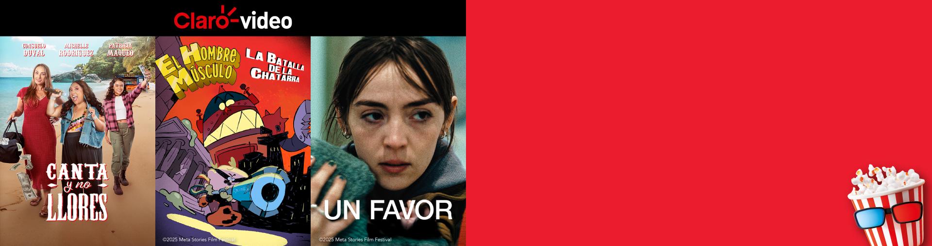 Entra a Claro video y disfruta de tus series y películas favoritas.
