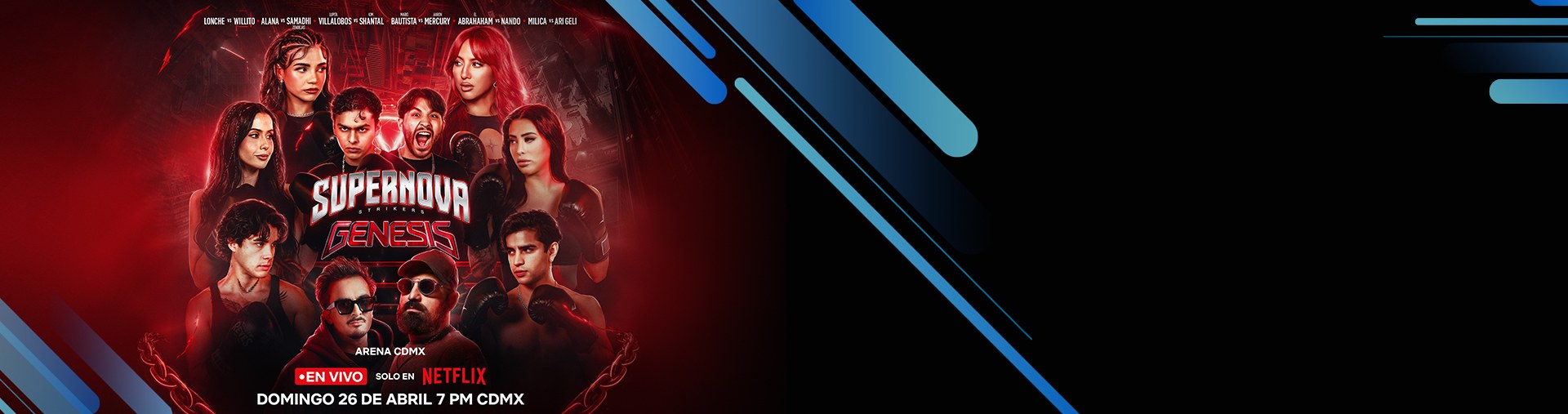 Supernova genesis  en Netflix con Telmex