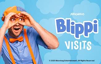 Blippi visits en Clarovideo Telmex