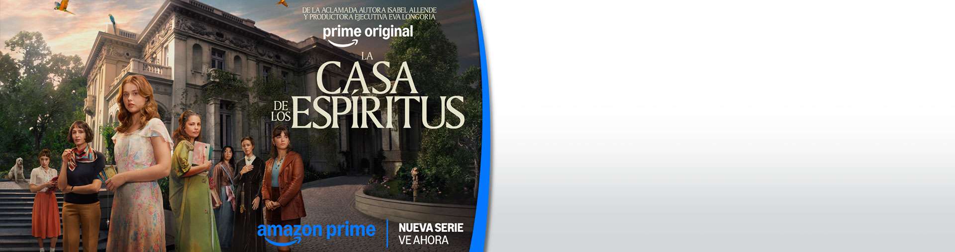 La casa de los espiritus en Amazon Prime con Telmex