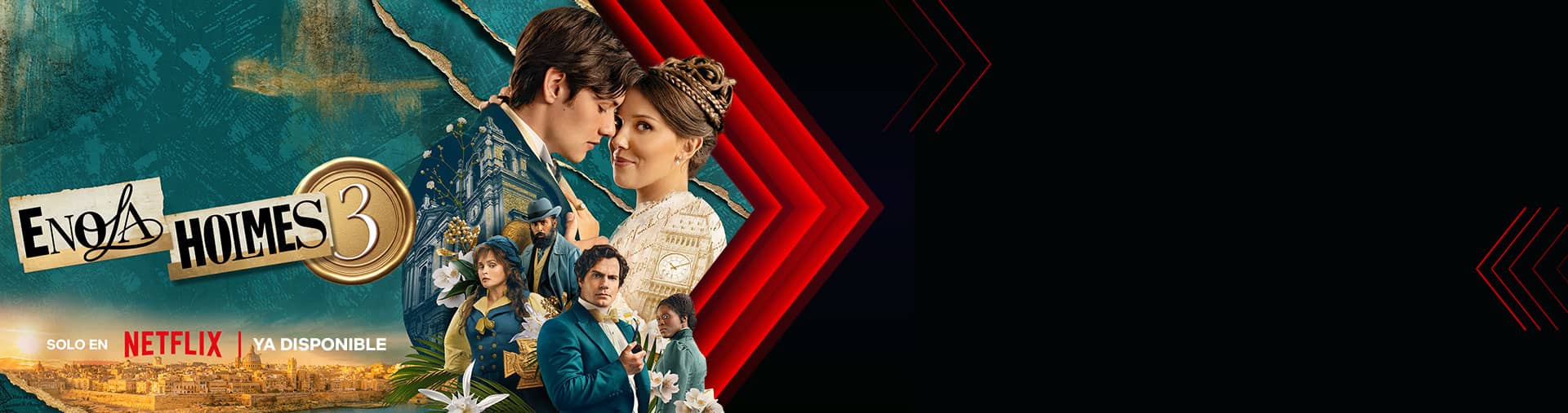 Enola Holmes 3 en Netflix con Telmex