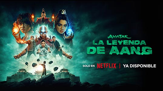 Avatar la leyenda de Aang en Netflix con Telmex