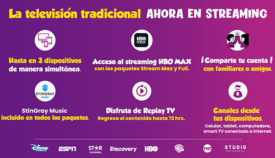 la televisión tradicional ahora en streaming