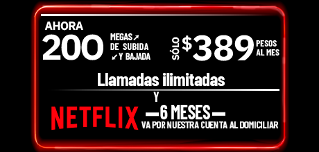Mal de amores en Netflix con Telmex