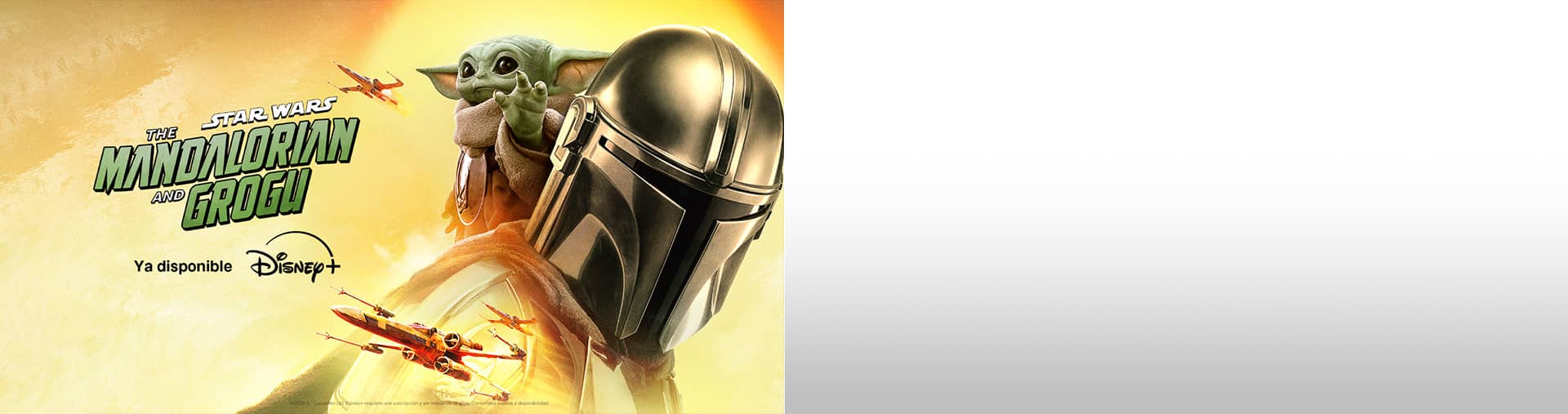 The Mandalorian and Grogu en Disney por Telmex