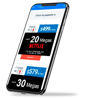 Aumenta tu velocidad desde App Telmex