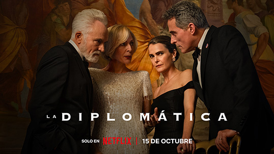 La diplomática en Netflix con Telmex
