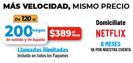 Animales en Netflix con Telmex
