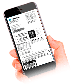 Recibo Telmex sin papel App
