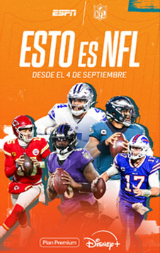 NFL en Disney Plus con Telmex